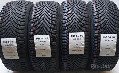 4 GOMME 195 50 16 MICHELIN BR653