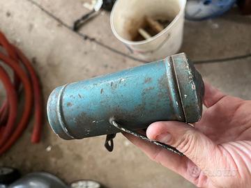 Porta attrezzi in metallo per bici vintage