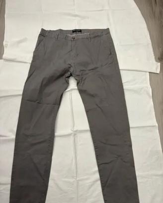 Pantalone uomo Bruno Leoni taglia 54 uomo grigio
