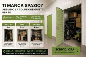 Box / Deposito Self-Storage asciutto e pulito da 1