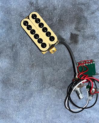 Humbucker clone Seymour Duncan invader + wiring