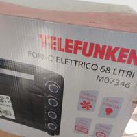 forno elettrico 68 litri libera installazioni 