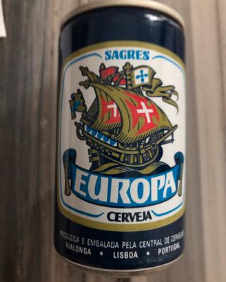 Lattina di birra Sagres Europa