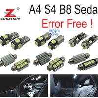 KIT 19 LAMPADE LED INTERNE PER AUDI A4 B8 8K2 S4 S