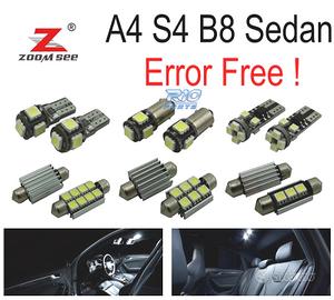 KIT 19 LAMPADE LED INTERNE PER AUDI A4 B8 8K2 S4 S