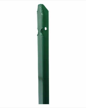 Pali n.73 verdi ferro plastificato recinzione "T"