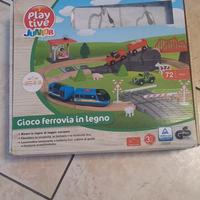Pista in legno Ferrovia