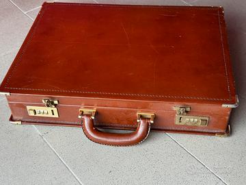 Elegante valigetta 24 ore rigida Vintage
