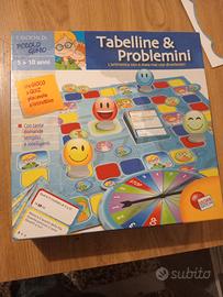 Tabelline & Problemini Gioco Piccolo Genio