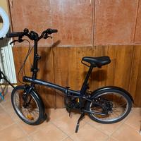 Brwin FOLD 500 blu bici decathlon pieghevole
