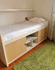 letto ikea  con cassabanca !!!