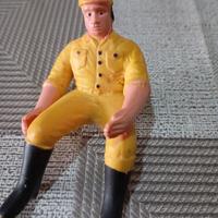 modellino lavoratore vintage 