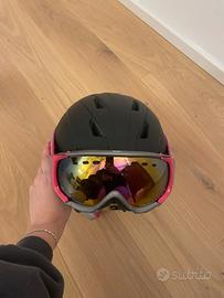 scii casco completo di mascherina