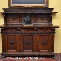 Credenza – piattaia stile Neorinascimento XX sec.