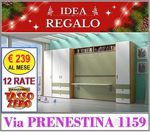 Letto a Castello 12 rate da € 239 a TASSO ZERO