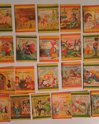 21 libri favole anni ‘50