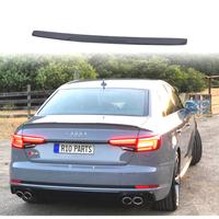 SPOILER AUDI A4 B9 SEDAN 15-19 LOOK RS4 NERO OPACO