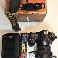 Kit Nikon D750 + 28mm + memorie SD 14k scatti