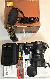 Kit Nikon D750 + 28mm + memorie SD 14k scatti