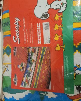 trapunta zucchi snoopy