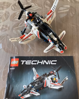 Lego Tecnich 42057 elicottero ultraleggero