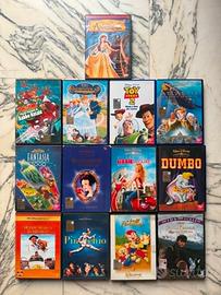 LOTTO 13 DVD ORIGINALI DISNEY CARTONI FILM VARI