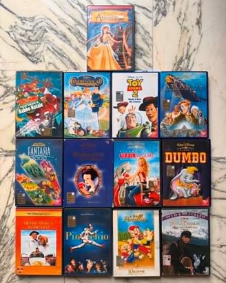 LOTTO 13 DVD ORIGINALI DISNEY CARTONI FILM VARI