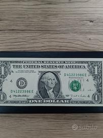 Banconota fior di stampa da 1 dollaro serie 1995