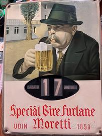 Calendario Birra Moretti