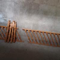 Scala in legno massiccio