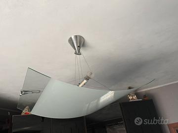 Fontana Arte mod.Velo lampadaria a soffitto