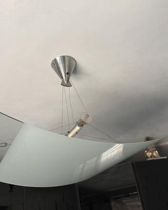 Fontana Arte mod.Velo lampadaria a soffitto