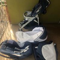 Trio inglesina zippy culla passeggino trasportino