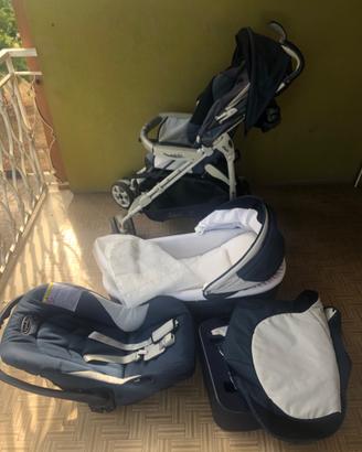 Trio inglesina zippy culla passeggino trasportino