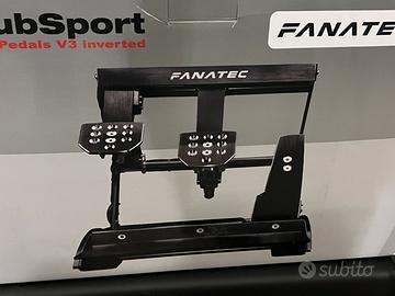 Pedaliera Fanatec clubsport  V3 inverted