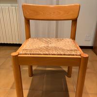 Sedie legno e paglia Schiffini