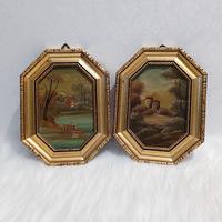 Coppia quadri dipinti a olio