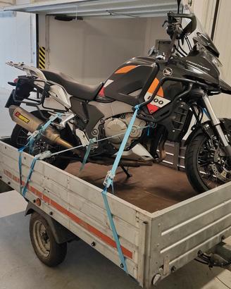 Carrello porta cose, moto, kart ecc