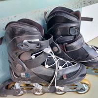 roller adulto "oxelo" +set protezioni