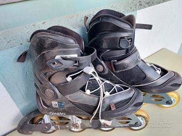 roller adulto "oxelo" +set protezioni