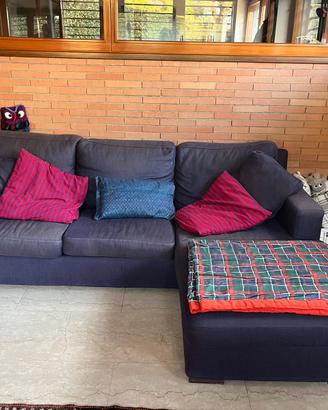 Divano letto 3 posti con penisola Confalone