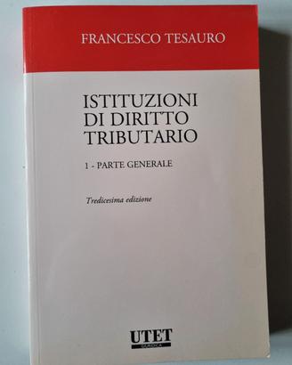 istituzioni di diritto tributario parte generale
