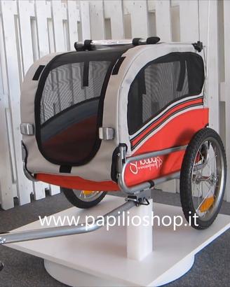 Rimorchio  Bici Per CaniSnoopy (Taglia S - Rosso) 
