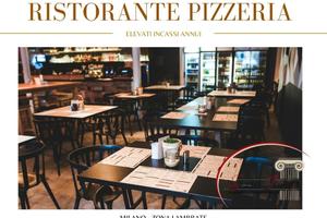Rif r2454 ristorante/pizzeria con forno a legna