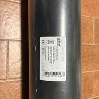 Tubo 100 cm canna fumaria per stufa a legna