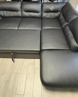 Divano letto in Ecopelle 