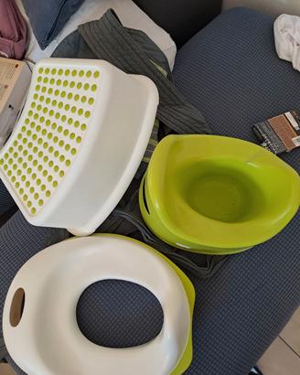 seggiolone +copri wc e vasino ikea