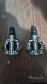 Pedali Shimano M520 SPD di argento per MTB
