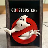 quadretto cornicetta Ghostbusters 13x18cm plastica