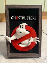 quadretto cornicetta Ghostbusters 13x18cm plastica